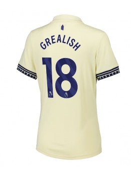 Everton Jack Grealish #18 Replika Borta Kläder Dam 2025-26 Kortärmad